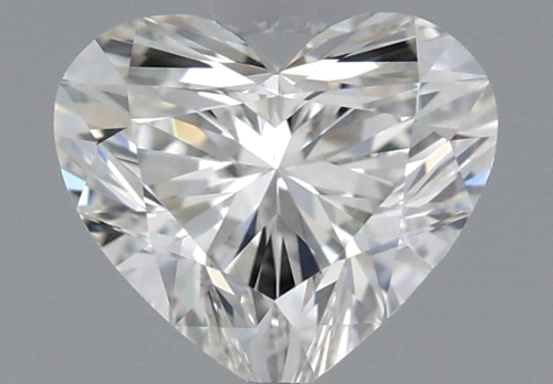0.5 carat H-VS1 Natūralus Heart Deimantas (1)