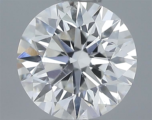0.7 carat F-SI1 Very Good cut Natūralus Round Deimantas (1)
