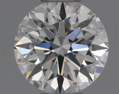 0.42 carat H-VVS1 Excellent cut Natūralus Round Deimantas (1)