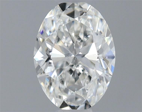 0.45 carat G-SI1 Natūralus Oval Deimantas (1)