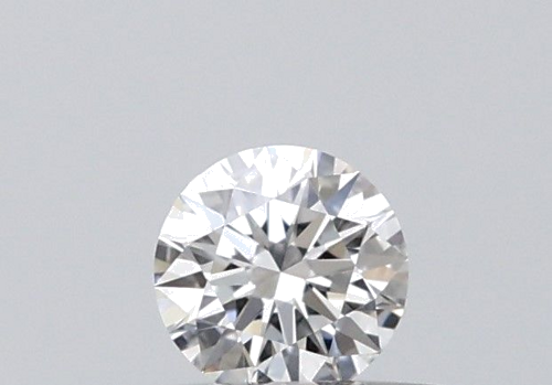 0.18 carat F-VVS1 Excellent cut Natūralus Round Deimantas (1)