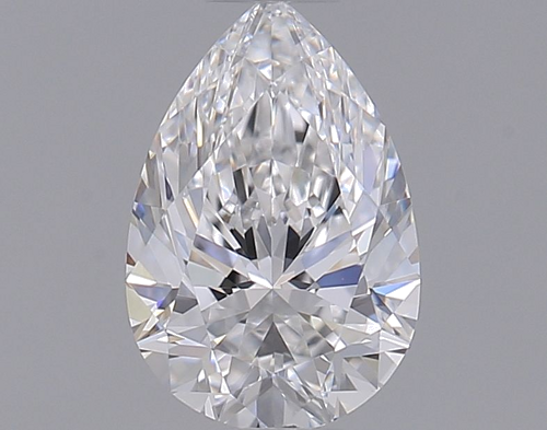 0.51 carat D-VS1 Natūralus Pear Deimantas (1)
