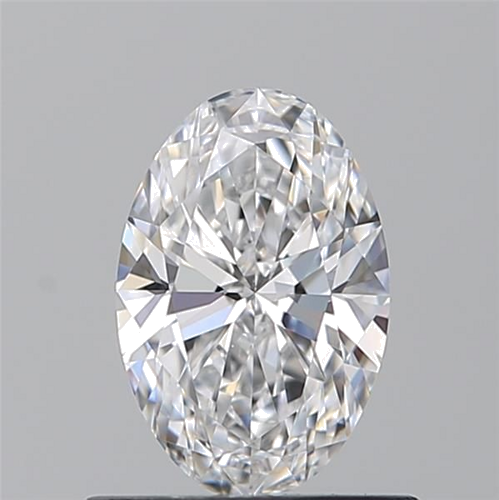 0.7 carat D-VVS2 Natūralus Oval Deimantas (1)