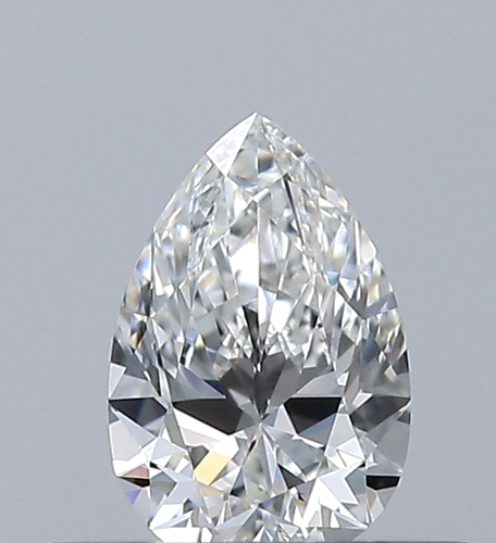 0.3 carat G-IF Natūralus Pear Deimantas (1)