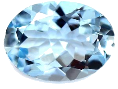 0.68 carat BLUE Oval Aquamarine (1)
