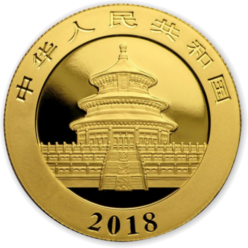15 g Panda, China, 200 yuan, Gold coin, 2018 (2)