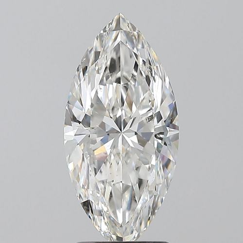 2.5 carat G-SI1 Natūralus Marquise Deimantas (1)