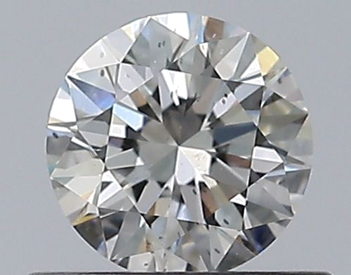 0.5 carat G-SI1 Excellent cut Natūralus Round Deimantas (1)