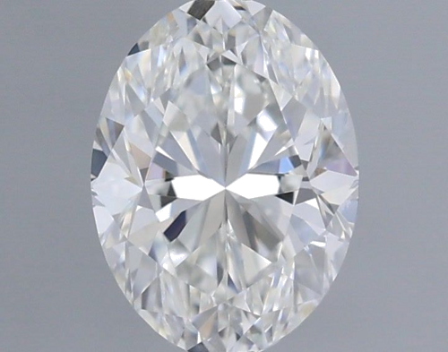 0.5 carat F-VVS1 Natūralus Oval Deimantas (1)