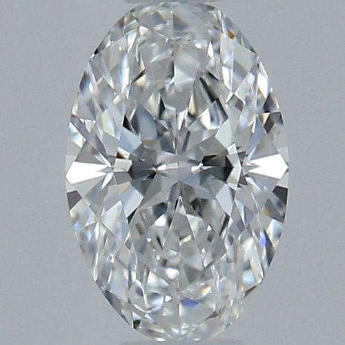 0.53 carat E-VS1 Natūralus Oval Deimantas (1)