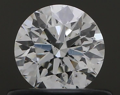 0.48 carat I-SI2 Excellent cut Natūralus Round Deimantas (1)