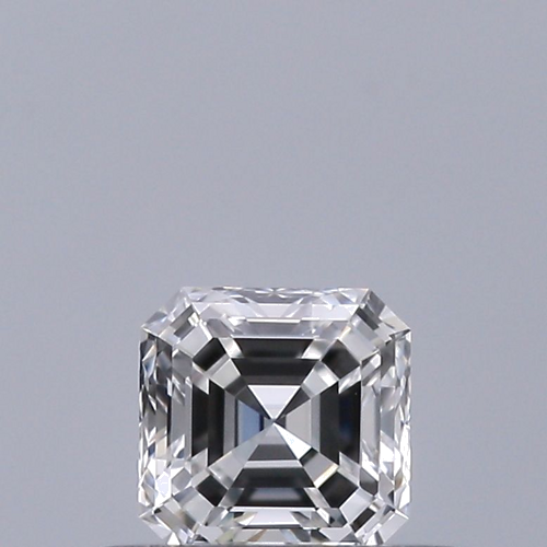 0.3 carat E-IF Natūralus Asscher Deimantas (1)