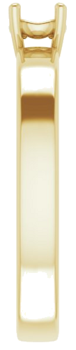 Sužadėtuvių Žiedas „Solitaire“ 14k yellow gold Round 4.1mm (4)