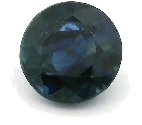 0.52 carat BLUE Round Safyras (1)