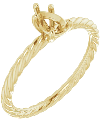 Sužadėtuvių Žiedas „Solitaire“ 585 Geltonojo Aukso Pear Shape 6mm x 4mm (1)