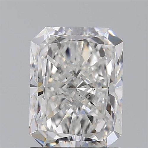1.7 carat F-SI2 Natūralus Radiant Deimantas (1)