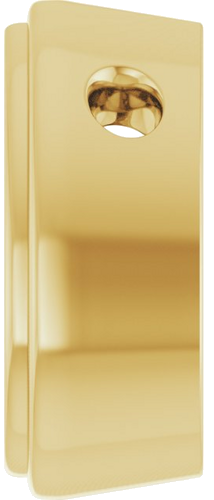 Pakabukas „Bezel-Set Solitaire“ 14k yellow gold Pear 12mm x 8mm (3)