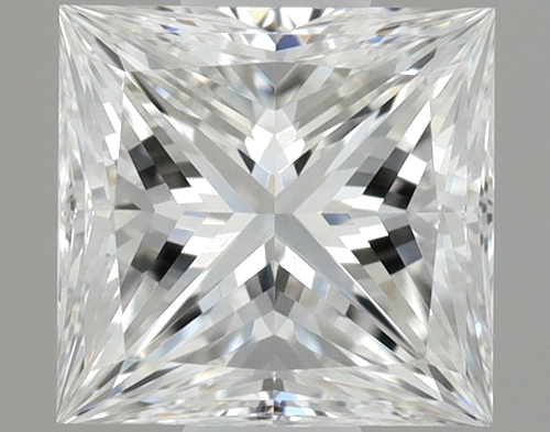 0.47 carat F-IF Natūralus Princess Deimantas (1)