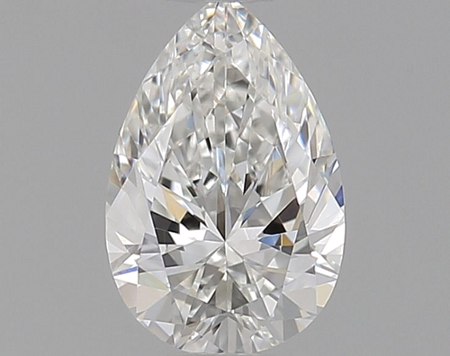 0.37 carat F-VS1 Natūralus Pear Deimantas (1)