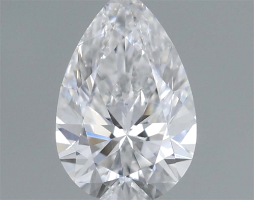 0.3 carat D-VS1 Natūralus Pear Deimantas (1)