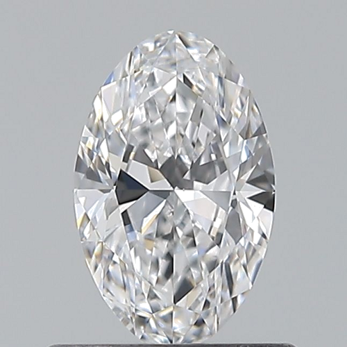 0.5 carat D-VS1 Natūralus Oval Deimantas (1)
