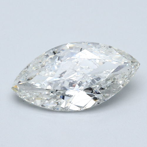 4.01 carat I-SI2 Natūralus Marquise Deimantas (1)