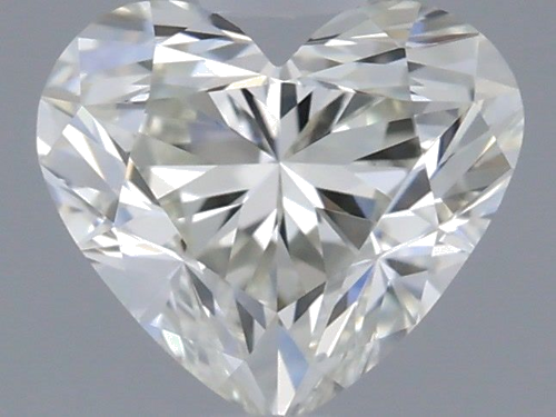 0.41 carat J-VS1 Natūralus Heart Deimantas (1)
