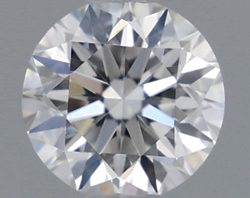 0.18 carat F-VVS2 Very Good cut Natūralus Round Deimantas (1)