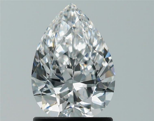 1.26 carat D-IF Natūralus Pear Deimantas (1)
