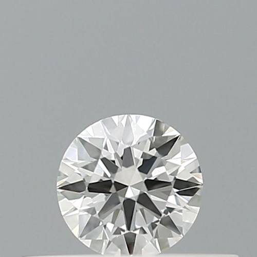 0.18 carat F-VVS2 Excellent cut Natūralus Round Deimantas (1)