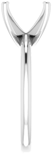 Sužadėtuvių Žiedas „Solitaire“ 950 Platinos Oval 11mm x 9mm (4)