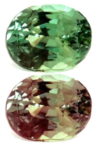 0.6 carat GREEN Oval Alexandrite (1)