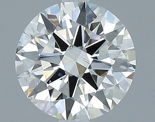 0.42 carat H-SI1 Excellent cut Natūralus Round Deimantas (1)