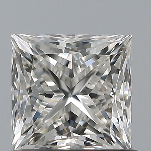 0.8 carat I-VS1 Natūralus Princess Deimantas (1)