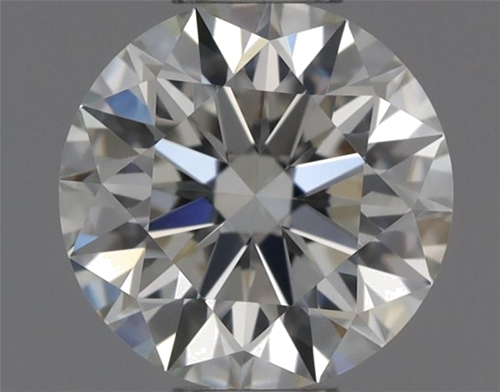 0.42 carat I-VVS2 Excellent cut Natūralus Round Deimantas (1)