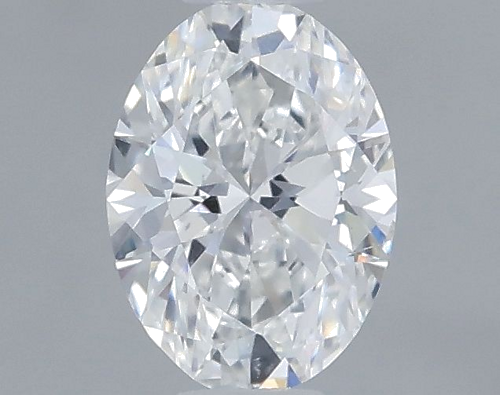 0.38 carat F-SI1 Natūralus Oval Deimantas (1)