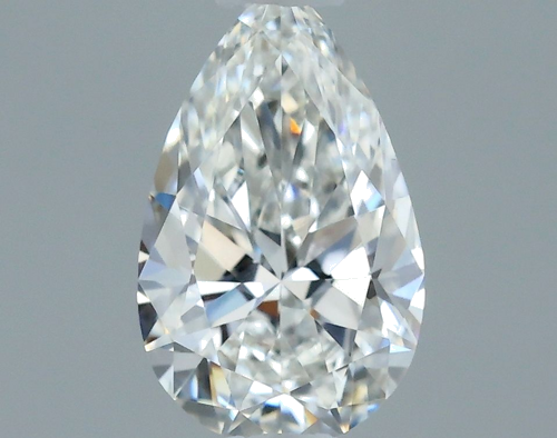 0.3 carat F-VS1 Natūralus Pear Deimantas (1)