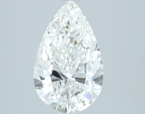 2.01 carat I-SI1 Natūralus Pear Deimantas (1)