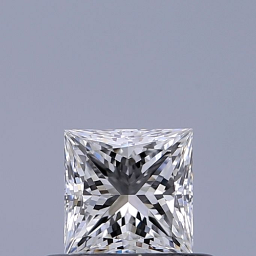 0.41 carat E-VVS1 Natūralus Princess Deimantas (1)