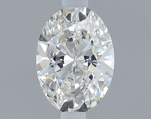 0.3 carat G-SI1 Natūralus Oval Deimantas (1)