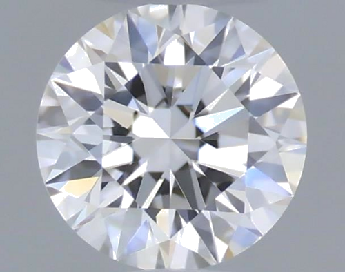 0.18 carat F-VVS2 Excellent cut Natūralus Round Deimantas (1)