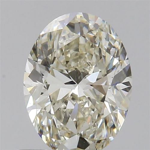 0.9 carat K-VS2 Natūralus Oval Deimantas (1)