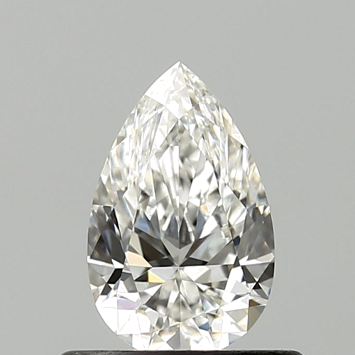 0.52 carat G-VS1 Natūralus Pear Deimantas (1)