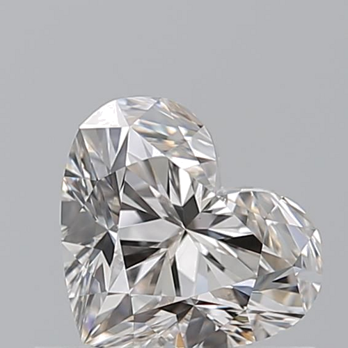 0.7 carat J-VS1 Natūralus Heart Deimantas (1)