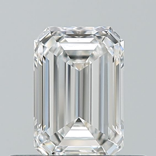 0.52 carat F-VVS1 Natūralus Emerald Deimantas (1)