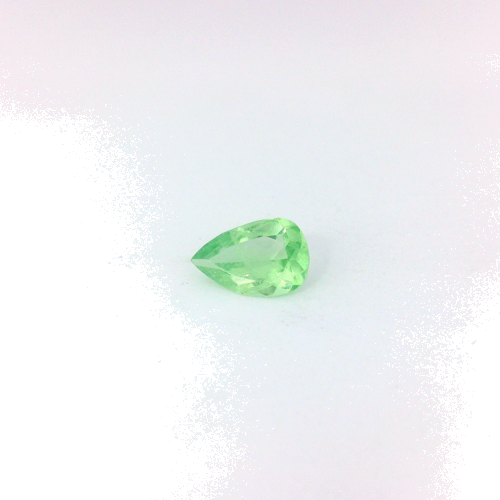 0.4 carat GREEN Pear Garnet (1)