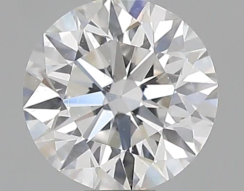 0.6 carat F-VVS1 Excellent cut Natūralus Round Deimantas (1)