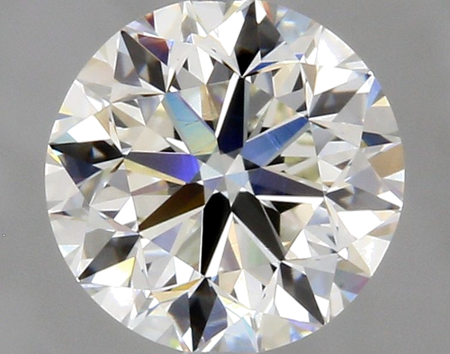 1.51 carat I-VVS2 Very Good cut Natūralus Round Deimantas (1)