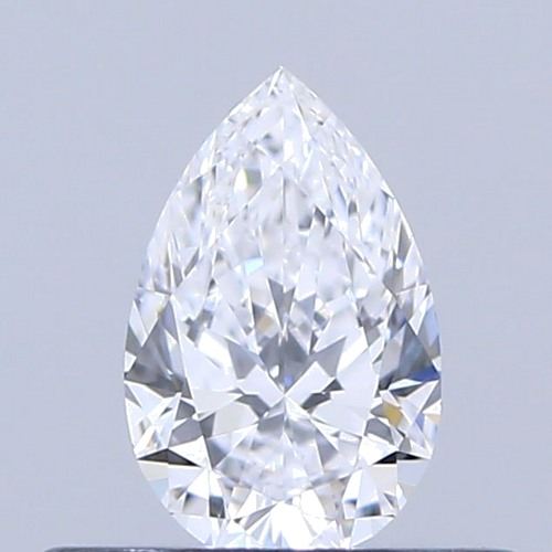 0.31 carat D-VVS2 Natūralus Pear Deimantas (1)