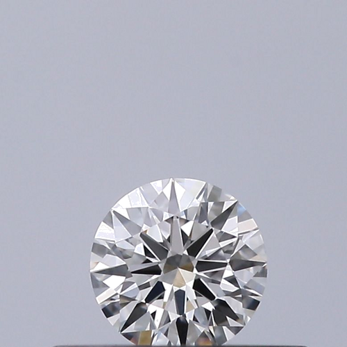 0.22 carat F-VVS2 Excellent cut Natūralus Round Deimantas (1)